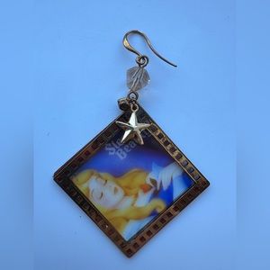 Disney Sleeping Beauty dangling film earring
